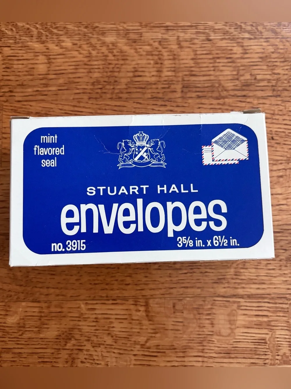 Vintage Stuart Hall Air Mail Envelopes 44 Count  Model 3915 Security Lined USA